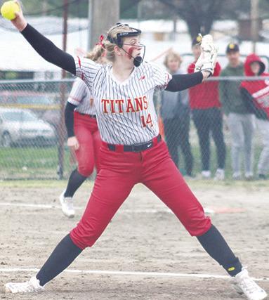 Lady Titans sweep Baxter Springs