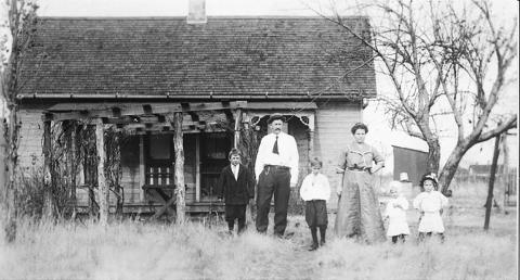 Home, business or pastureland telling the history