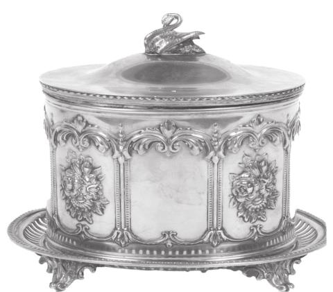 Bisquit jar classic Victorian piece