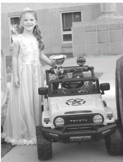 Winners of the Little Mr. and Miss Columbus title will each win a motorized vehicle. Winners are determined on ticket sales and donations. Little Mr. and Miss will be crowned during the annual Columbus Day bean feed.