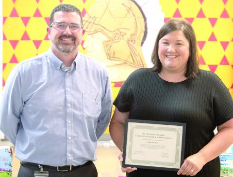 Teachers and retirees were recognized at a breakfast Thursday