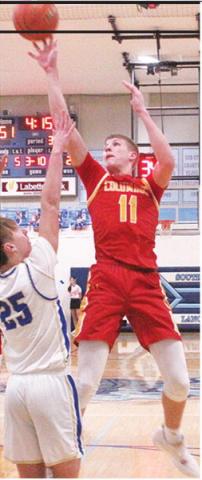 Columbus Titan Sophomore, Jonas Stover, was named to the All-Tournament Team of the 34th Annual Lancer Classic Tournament, Friday, at Southeast High School in Cherokee. Jonas helped lead the Titans to the Consolation Bracket Championship with wins over Seneca, Mo. and Parsons following a first round loss to Neodesha.