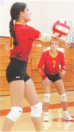 Lady Titan JV splits at Baxter