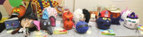 Park creates storybook theme pumpkins