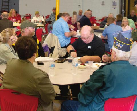 CUHS honors veterans with breakfast, special program