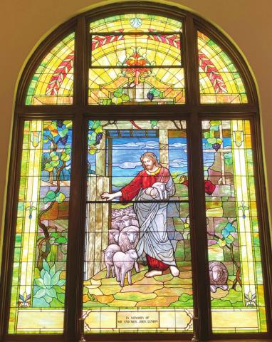 First Christian Church Memorial Stained Glass