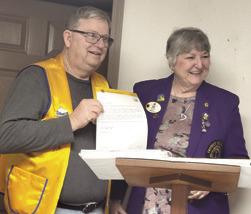 Billings is January Lion of the Month