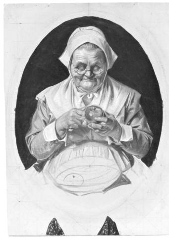 Happy Thanksgiving. Artist J.C. Leyendecker’s illustrations often capture the simple things we’re thankful for -- like a home-cooked meal and family to enjoy it with. Photo Credit: Bruneau &amp; Co. Auctioneers (c) 2024 by Cowles Syndicate Inc.