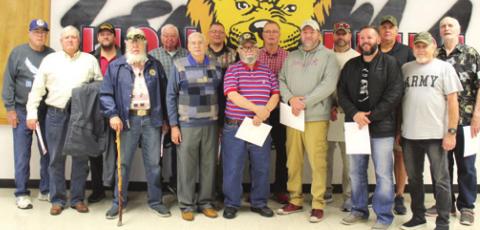 Baxter Springs High School recognizes those who served