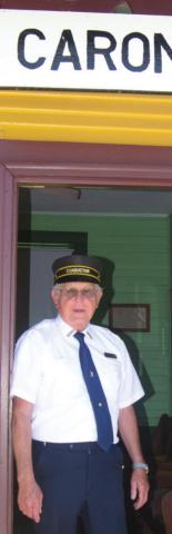 Train Conductor Larry Spahn