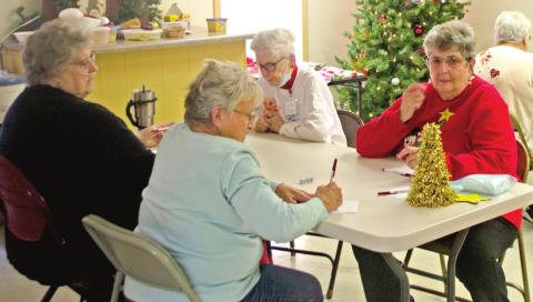 Bunco games continue each Tuesday at Hospitality Center
