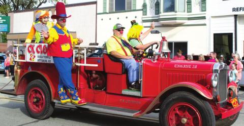 Columbus Day Festival parade features unique entries