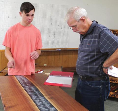 Fiber arts, woodworking entrants receive recognition