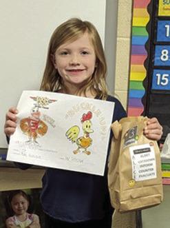 Park Elementary first grade classes have coloring contest