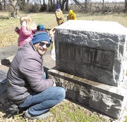 Lutheran youth clean cemetery