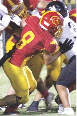 Titan Junior, Braun Stone, had 25 tackles, 13 solo and 12 assisted in the 14-12, Class 3A, District 1 win at Parsons, Friday night. Braun leads the team in tackles with 113 tackles, 71 solo and 42 assisted in addition to three tackles for loss. Offensively he leads the team with 302 yards rushing on 79 carries.