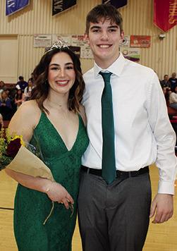 CUHS Winter Homecoming Court