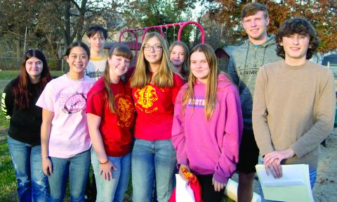 History of Baxter schools presented at PEO meeting