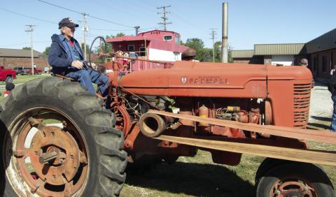 Historical farming equipment, techniques on display at CDF
