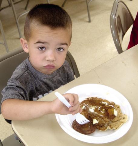 Annual breakfast always popular with fair participants