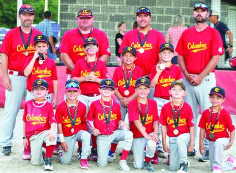 Columbus 8U Cal Ripken runners-up