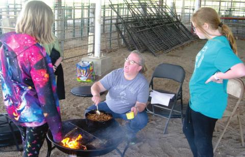 Area Scouts learn emergency preparedness skills at camp out