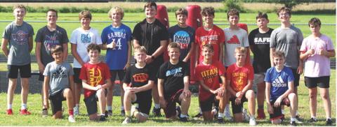 Titan Football holds junior high camp