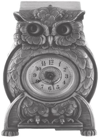 Clocks with moving eyes popular in 1850s