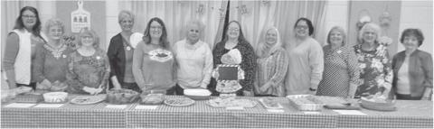 A cookie swap was held by Chapter BT of P.E.O. International at the November 17 at meeting in Fellowship Hall of the United Methodist Church in Baxter Springs. Courtesy photo.