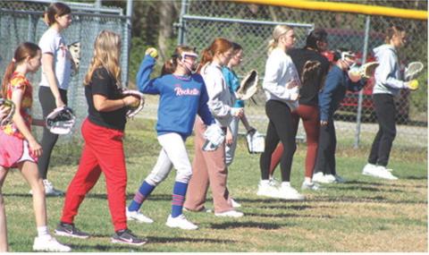 Lady Titans host softball camp