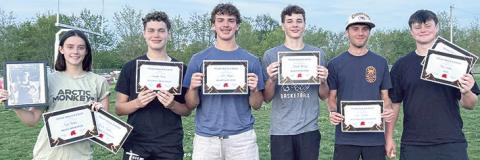 CUHS Track awards presented