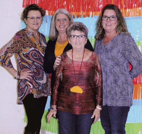 Joining Sharon Burch