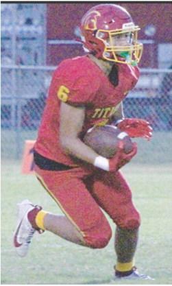 Titan Sophomore, Jayden Rodriguez, had a 25-yard kick return and a three-yard punt return in the Friday night loss to Coffeyville, 12-42, at Titan Stadium. Rodriguez led Columbus with seven tackles.
