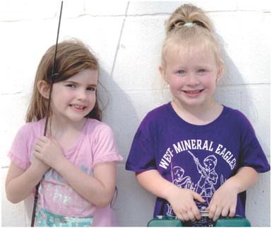 Winners in the Sportsmen’s Fish and Game Association Casting contest in the ages six and under group were Anastasia Hudson, first place with a cast of 85 inches from the target. Kaydence Babcock placed second casting 89 inches from the target. The fishing and casting contest was held September 23.