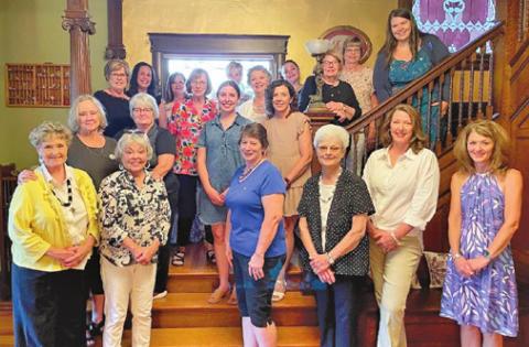 Chapter V, PEO holds wine, cheese night