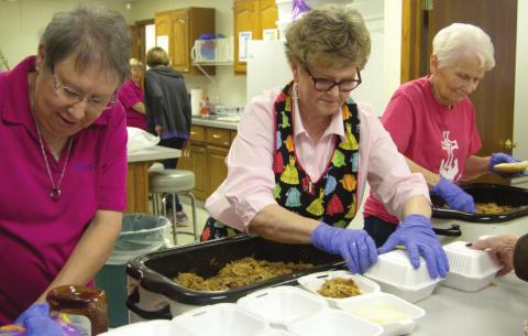 Columbus Mercy Auxiliary pulled pork fundraiser is a success