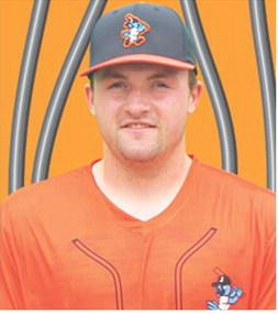 Titan Baseball Alum, Landin Midgett, earned his third Summer Collegiate League Championship in his three post-graduate seasons following the 19-11, Joplin Jailbirds championship win, July 31, at Joe Becker Stadium. He has two championships with the Joplin Outlaws in 2024 and 25. Courtesy photo.