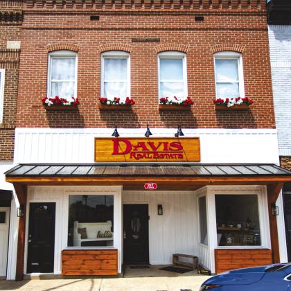 At the May 18 City Council Meeting, Davis Real Estate was approved a Commercial Property Rehabilitation Grant of $5,000 for planned façade improvements to their office at 217 West Maple Street. The new façade has been finished with raw cedar posts supporting a new awning and freshly painted white siding.