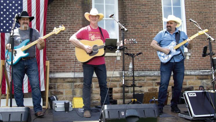 The Rick Cook Band played at Cow Town Days Saturday afternoon along with several others including the Retro Rockerz and Full Throttle. Lots of games for the kids and craft booths were enjoyed by the crowd.