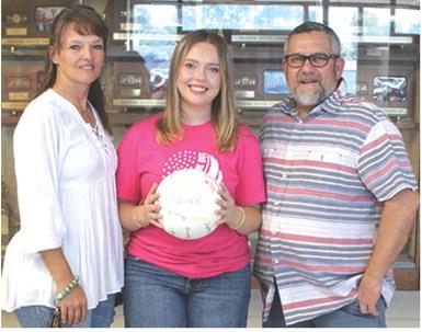 Volleyball Senior Night, Pink Out held