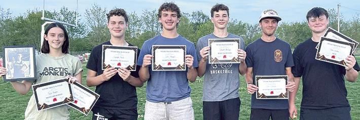 CUHS Track awards presented