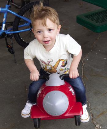 Two-year-old Luca Knight