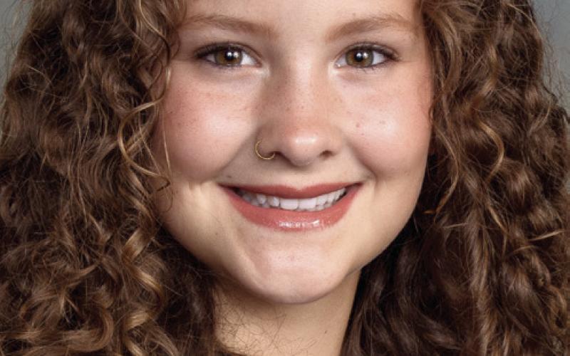 Valedictorian Ruby Stover