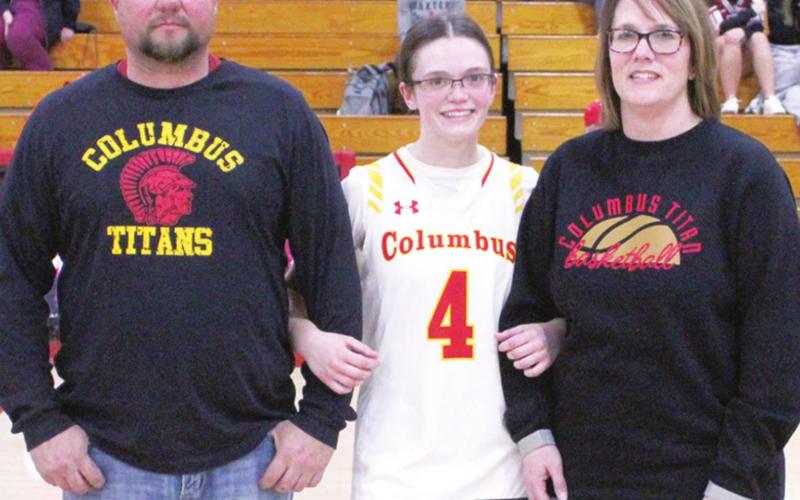 Basketball seniors recognized