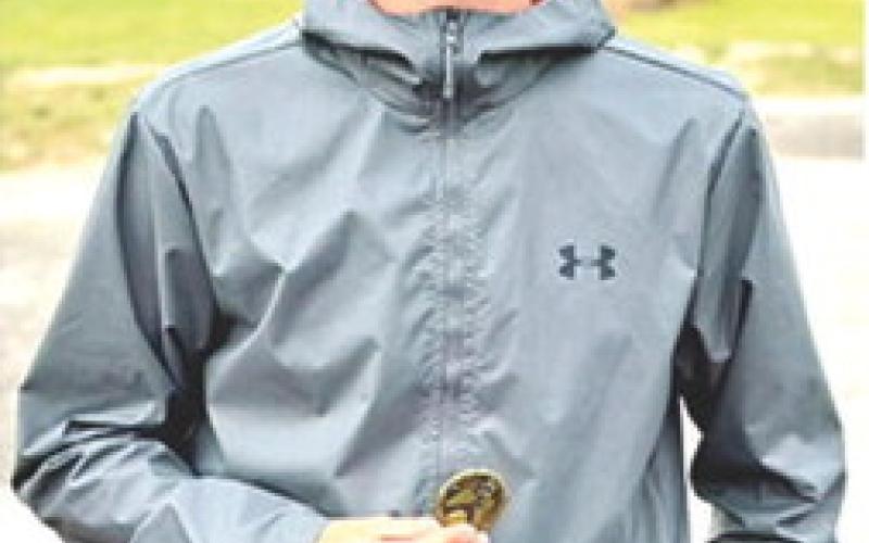 Cole Parrish shot a three over par 75 to win the Baxter Springs Invitational Golf Tournament Monday. The freshman picked up his second CNC League win a week after taking top honors at Frontenac, April 8. Courtesy photo.