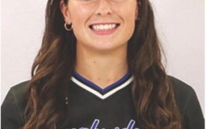 Mia Sarwinski - Sophomore NJCAA All-American First Team Courtesy photo.