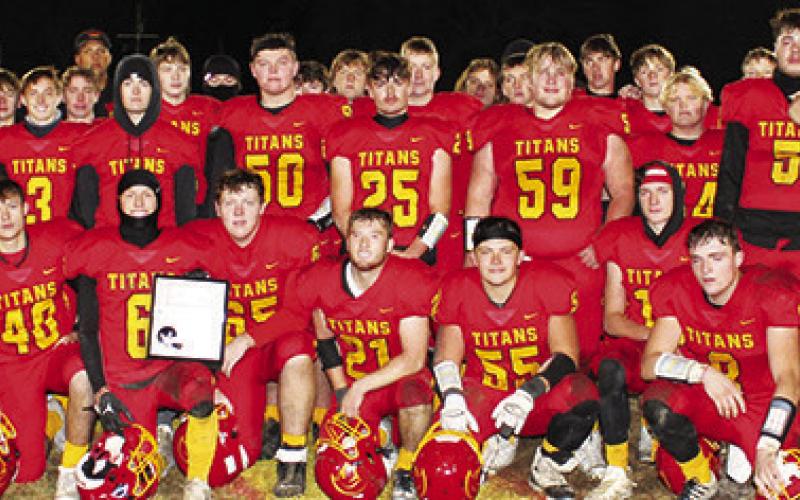 CUHS Titans Kansas Class 3A Sectional Runner-up