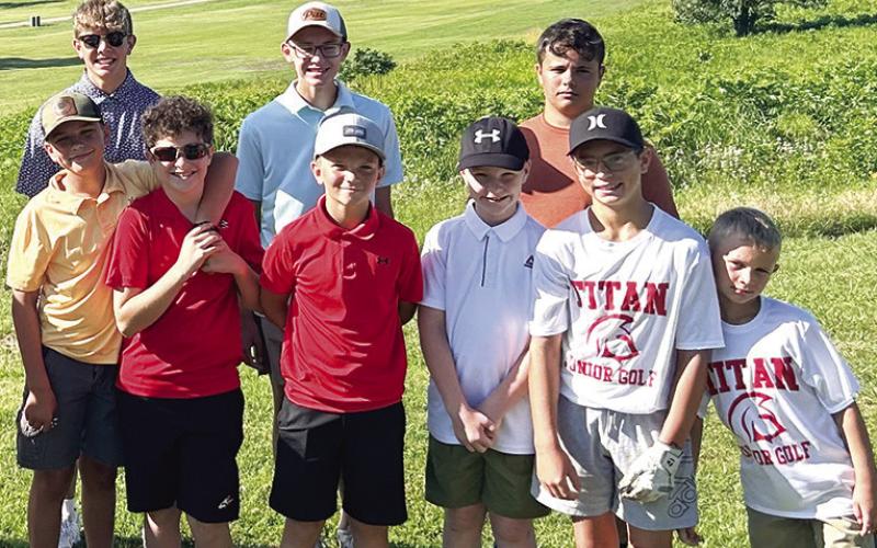 Columbus Jr. Golf league champs