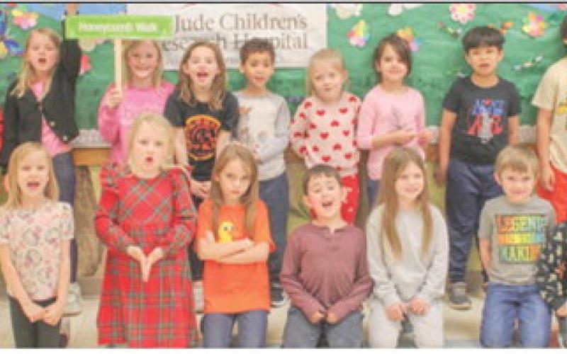 Approximately 158 first and second graders at Park Elementary School