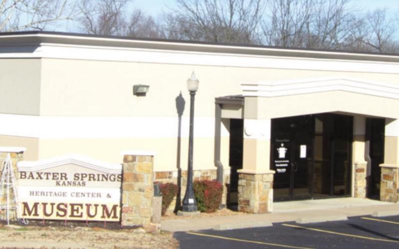 The Baxter Springs Heritage Center and Museum functions under the Baxter Springs Historical Society. Currently the museum is open Tuesday-Saturday 10 a.m.-3 p.m. Masks are required.